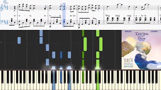 Moira Dela Torre  Torete from Love You To The Stars And Back Synthesia Piano Tutorial [upl. by Fulviah]