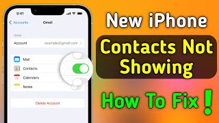 Unable to save contacts on iPhone Fix [upl. by Dewayne478]