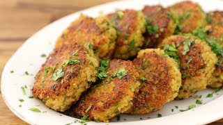 How to Make Quinoa Patties  Quinoa Cakes Recipe [upl. by Palla]