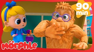 Daddy the Monster👻👽  Morphle 3D  Monster Cartoon for Kids [upl. by Esital]