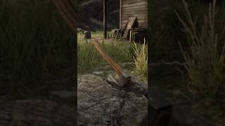 Hunter Hatchet Location RDR2 shorts rdr2 gaming [upl. by Yelrihs]