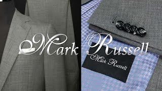 Gray sharkskin custom suit [upl. by Anitsrhc]