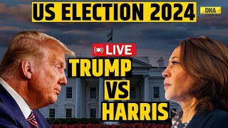 US Election Live Updates US Election Results 2024 LIVE Updates  Trump Vs Harris Ahead Of Polls [upl. by Damara]