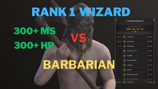 Beating The Most BROKEN Class Barbarian  Rank 1 Wizard [upl. by Soisinoid]