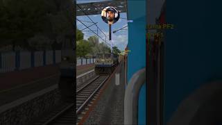 FULL HONKING AND DOUBLE CROSSING OF NEW LHB GARIB RATH EXP shorts [upl. by Heller134]