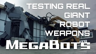 Testing Real Giant Robot Weapons Season 1 [upl. by Darken]