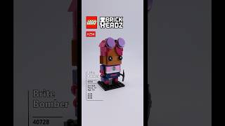 Lego Brickheadz  40728  Brite Bomber 254  Lego Speed Build [upl. by Lidah810]