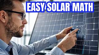 How to calculate solar systems components required step by step [upl. by Oicram4]