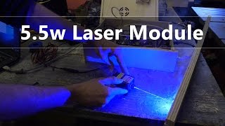 55w Laser Engraving Module [upl. by Narmis]