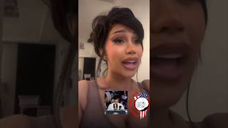 Cardi Bs Explains Teleprompter Fiasco [upl. by Cristiona]