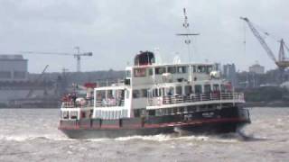 Ferry Across the Mersey on a Rough Day [upl. by Rhu]