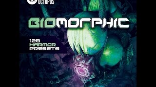 Biomorphic Harmor presets  128 Futuristic Sounds [upl. by Auqenwahs]