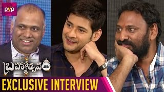 Brahmotsavam Movie Team Exclusive Interview  Mahesh Babu  Srikanth Addala  PVP [upl. by Mickie]