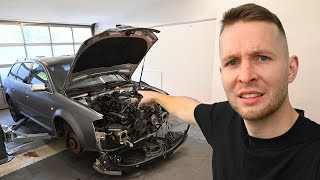 Ich finde den GRUND warum NIEMAND den V8 Motor des 2500€ Audi S6 reparieren wollte [upl. by Oeramed]