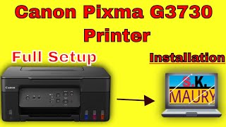 Install amp Download Canon G3730 Printer Driver on Windows 1087  Full Setup Driver installation [upl. by Stich545]