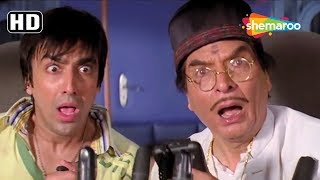 Famous Dhamaal Aeroplane Comedy Scene 2007 Vijay Raaz  Asrani  Aashish Chaudhary  Best Scene [upl. by Aikrahs]