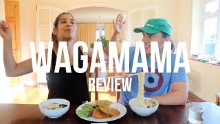 WAGAMAMA REVIEW katsu curry amp ramen [upl. by Culhert710]