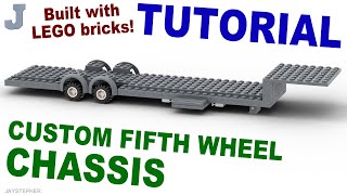 Tutorial  LEGO Fifth Wheel Chassis 1  12 [upl. by Essej]