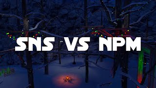 SNS vs NPM  Unofficial Gorilla Tag Scrim [upl. by Hank203]