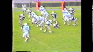 Oceanside NY vs Port Washington HS Football 1989 [upl. by Ryon]