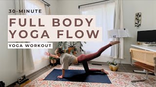 30minute full body yoga flow MORNING YOGA WORKOUT [upl. by Hcelemile83]