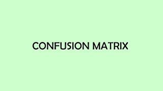 Confusion Matrix  Tamil  ML Glossary  Thukaraka Pakeerathan [upl. by Ahrendt]