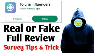 toluna influencers real or fake  toluna influencers review [upl. by Hanej338]