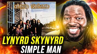 NOW IM A FANLynyrd Skynyrd  Simple Man Audio  REACTION [upl. by Yanahs]