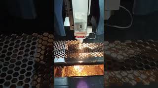 Laser cutting plat grille speaker custom machine fiberlasercutting cuttinglaser cnc [upl. by Curr191]