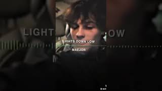 Lights down low TikTok audio for the people who love this song [upl. by Anafetse]