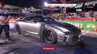 GTR R35 vs KR 150 สนามบุรีรัมย์ 1000เมตร  ระยะ1000เมตร [upl. by Zoubek]