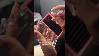 Nice Lash Trays explore lashing lashes eyelashextensions lashextensions shorts fyp virals [upl. by Eillas172]