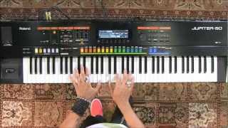 Roland Jupiter 50 76Key Synthesizer Keyboard  Roland Jupiter 50 [upl. by Salta]