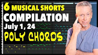 Piano Tricks Polychords 6 Short examples [upl. by Ajile]