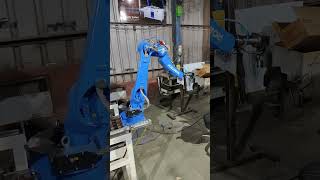 3 cnc machine with robot interface trial robot robotics roblox mitsubishi siemens delta alle [upl. by Switzer951]