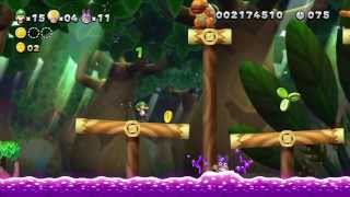 New Super Luigi U Multiplayer Playthrough  Soda Jungle [upl. by Aseuqram]