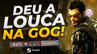 INCRÍVEL Jogos Triple A até ABAIXO de 1000 Promoções melhores que a Steam até 90 OFF [upl. by Retsehc453]