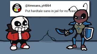 hardtale sans goes to prison [upl. by Marven]