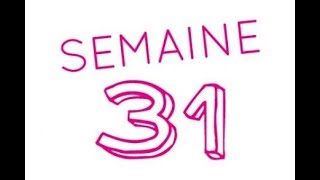 31éme semaine de grossesse  33ème semaine d’aménorrhée [upl. by Semreh]