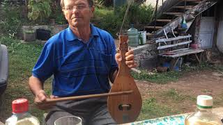 А Man plays Traditional Macedonian Kemane  Rebec [upl. by Yonatan]