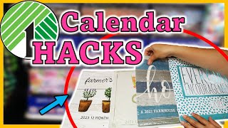 Why everyone is buying CALENDARS from the Dollar Store TOP CALENDAR DIYS to TRY [upl. by Kenney]