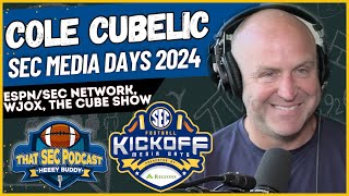 Cole Cubelic Stupidest Football Moments SEC Media Days [upl. by Grochow]