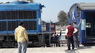 Loco Shunting amp Coupling  Indian Railways [upl. by Niveek]