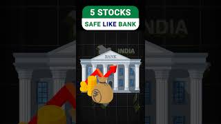 5 Safe Stocks to Invest in Long Term  Stock Market for Beginners  Share market basics for beginner [upl. by Airalednac625]