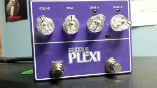 Lovepedal Purple Plexi LE Pedal [upl. by Arymahs]