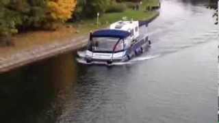 Camping auf dem Wasser  Ein Wohnmobil unterwegs auf der Mecklenburger Seenplatte [upl. by Afaw]