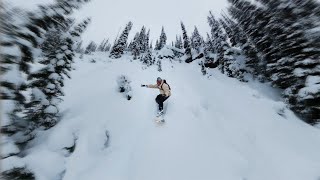 30 minutes of snowboarding  GoPro MAX POV [upl. by Scales]