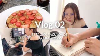 vlog02  Um dia comigo na moradia UFMG  Estágio faculdades trabalhosss [upl. by Abner807]