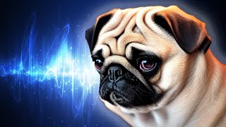 Pug Dog Barking INSIDE LOOK [upl. by Eugatnom]