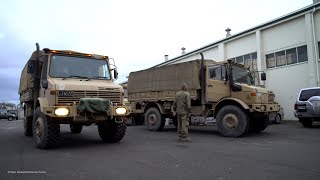 New Zealand Army Cyclone response in Hawkes Bay Cyclone Gabrielle [upl. by Heshum]